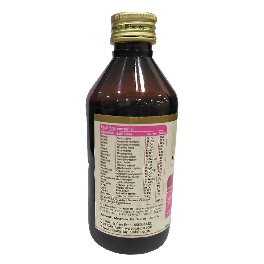 Maharishi Ayurveda Restone Syrup For Healthy Periods, 200ml-2.webp